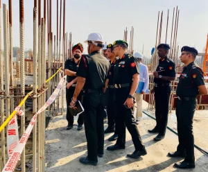 Lt Gen CG Muralidharan Reviews Medical Infrastructure and Interacts with Staff During Visit to Military Hospital Meerut
