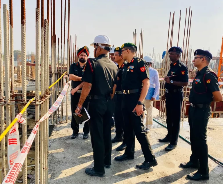 Lt Gen CG Muralidharan Reviews Medical Infrastructure and Interacts with Staff During Visit to Military Hospital Meerut