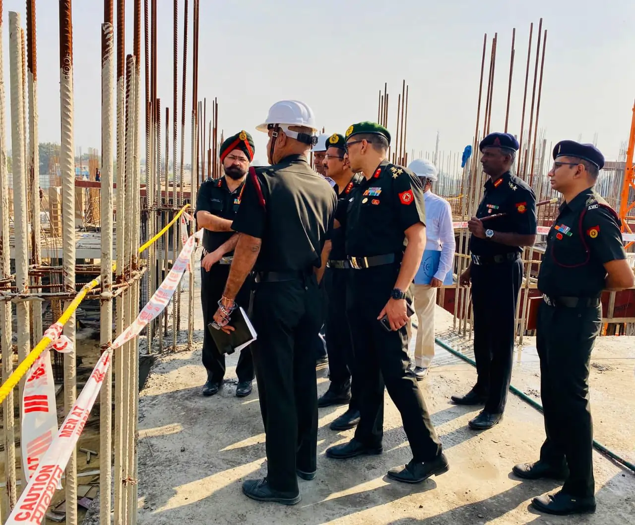 Lt Gen CG Muralidharan Reviews Medical Infrastructure and Interacts with Staff During Visit to Military Hospital Meerut