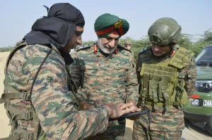 Lt Gen Shamsher Singh Virk Validates Operational Training of Ranbankura Division