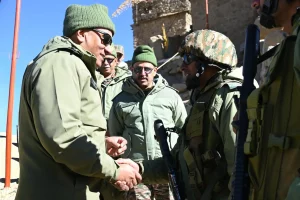 Lt Gen Pratik Sharma Shaking Hands 1