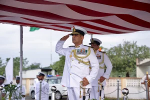Rear Admiral Sritanu Guru Assumes Command as Flag Officer Commanding Gujarat Naval Area (FOGNA)