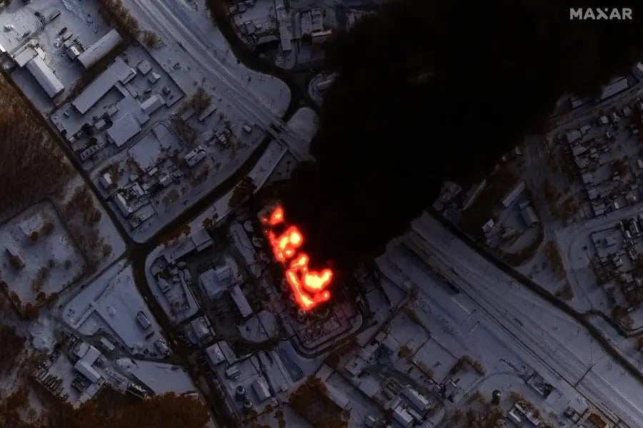 Russia’s Major Oil Terminal Halts Operations After Drone Attack