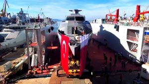 Turkey's Dearsan Launches First Fast Attack Craft for Qatari Naval Forces