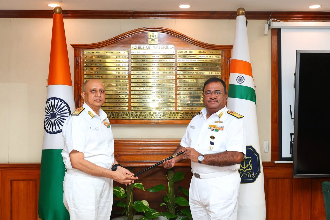 Vice Adm B Sivakumar Getting the Baton