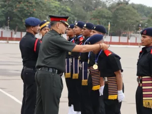Brig Rohit Sethi Honoring Cadets