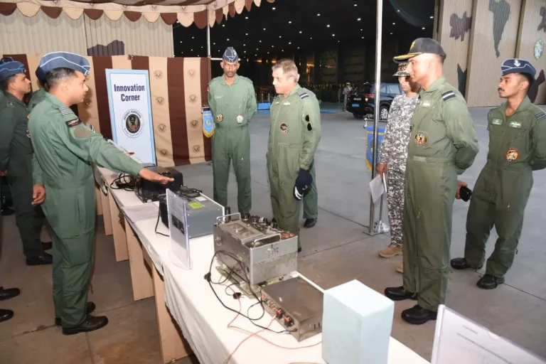 Air Chief Marshal Nagesh Kapoor Reviewing
