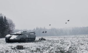 Auterion Successfully Demonstrates Coordinated Combat Drone Swarm with Multiple Manufacturers