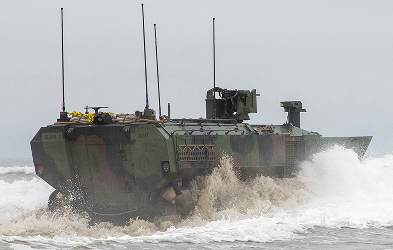BAE Systems Wins $184.4 Million Contract for Additional Amphibious Combat Vehicles for US Marine Corps