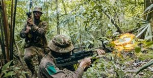 British Army Paratroopers Complete Jungle Survival Training in Exercise Mayan Cyclone
