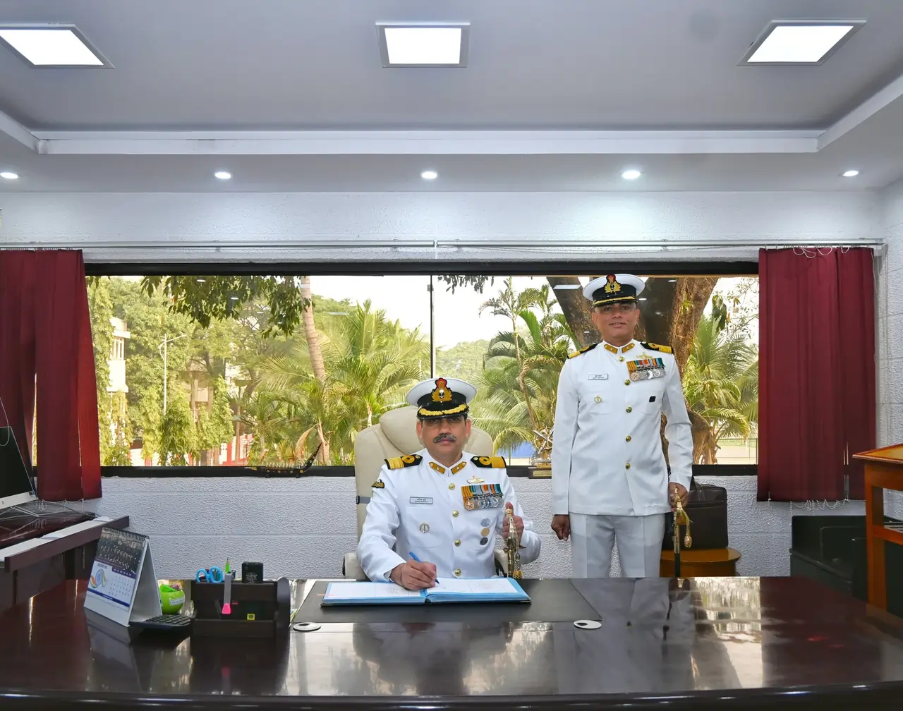 Commodore Kartik Murthy and Commodore Happy Mohan Together