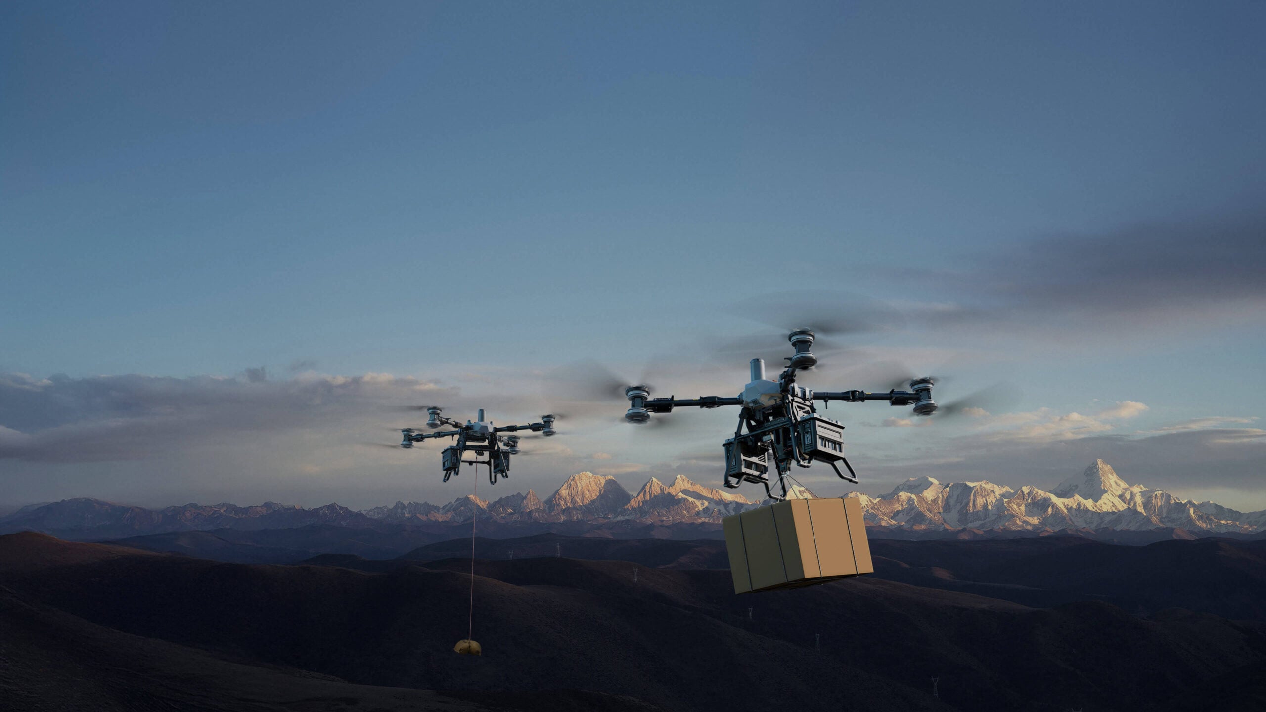 DJI Unveils FlyCart 100, Heavy-Lift Drone with 100-Kg Capacity