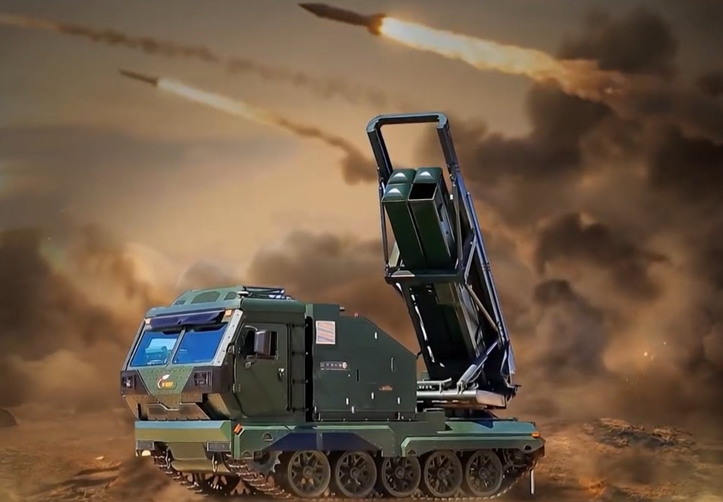 Egypt Unveils Long-Range Rad’a 300 Rocket Launcher Capable of 300 km Strikes