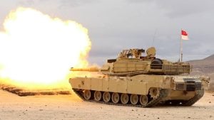 General Dynamics Unveils Modular Kit to Launch Loitering Munitions from Abrams and Stryker Vehicles