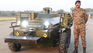 India Unveils Indigenous SapperScout Ver 2.0 Robot for Frontline Operations