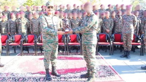 Officer Giving Award 1