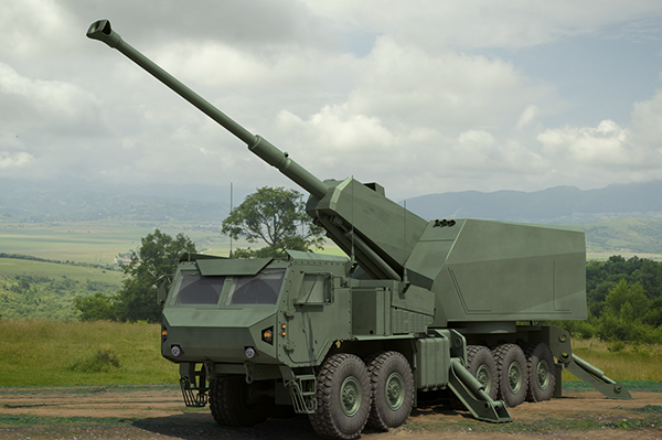 Israel Defense Forces Introduces First Domestic Wheeled Self-Propelled Howitzer, SIGMA 155
