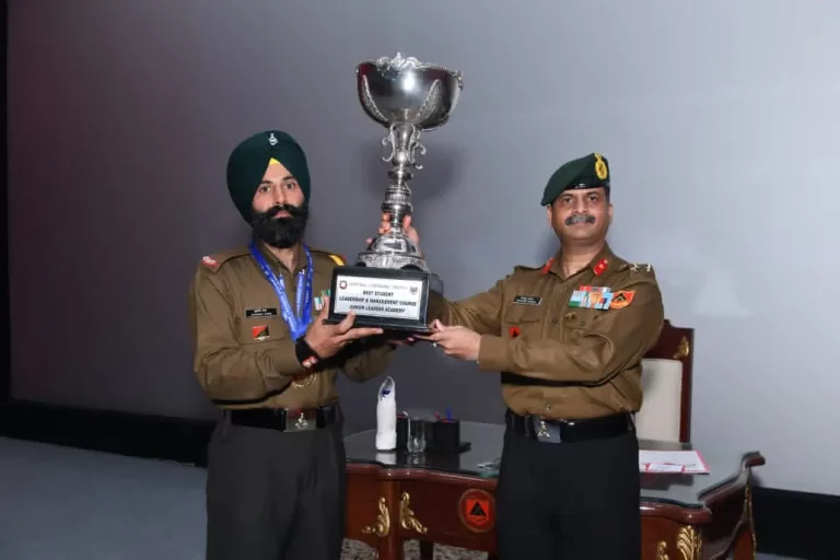 CHM Sukhdev Singh of 7 SIKH