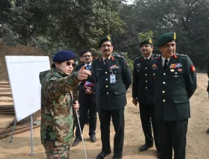 Lt Gen GC Muralidharan Reviewing 1