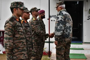 GOC Rising Star Corps Shaking Hands
