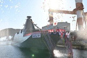 Mitsubishi Heavy Industries Launches Final Mogami-Class Frigate for Japan Maritime Self-Defense Force