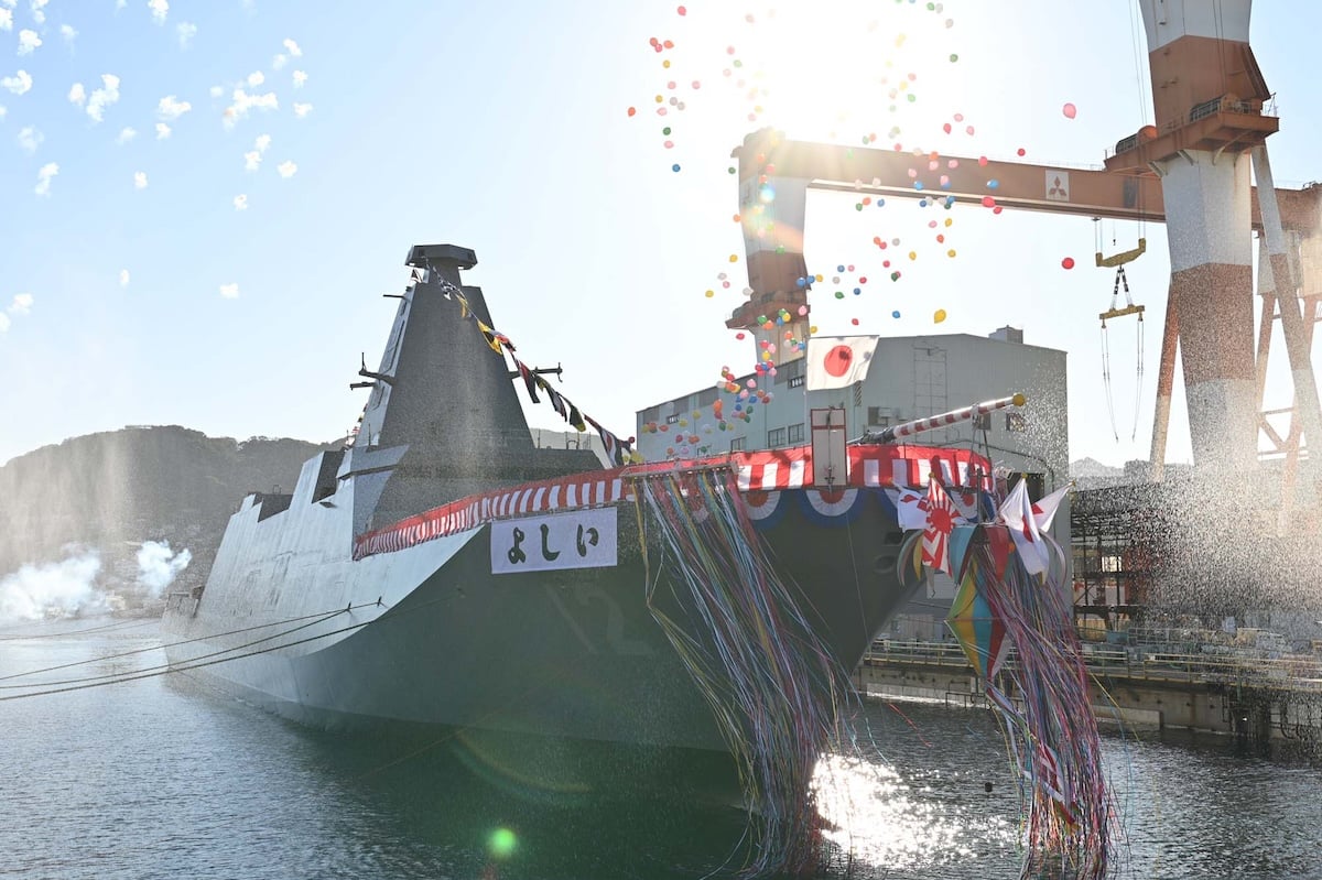 Mitsubishi Heavy Industries Launches Final Mogami-Class Frigate for Japan Maritime Self-Defense Force