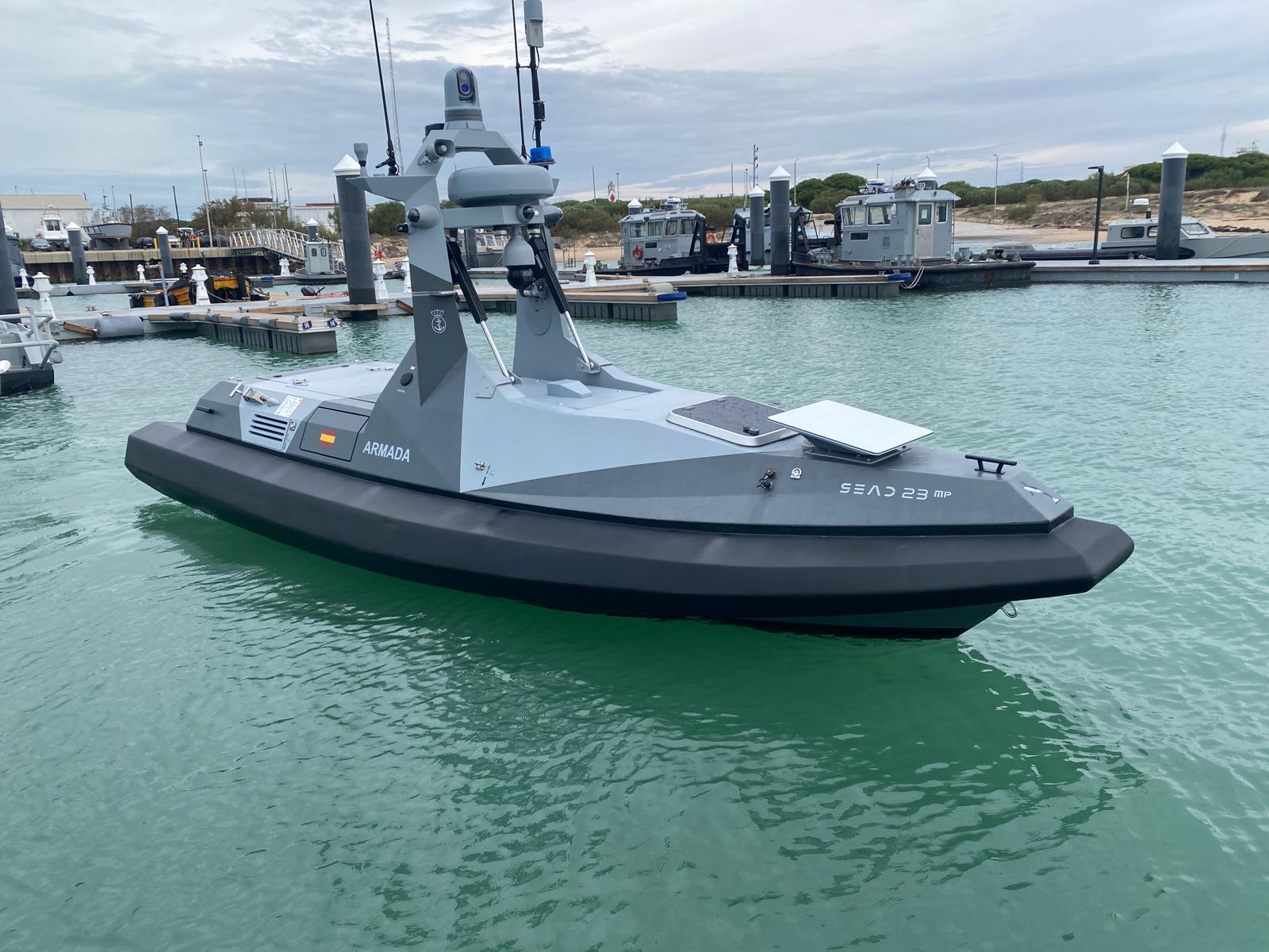 Spanish Navy Welcomes First Unmanned Surface Vessel, the Sead 23
