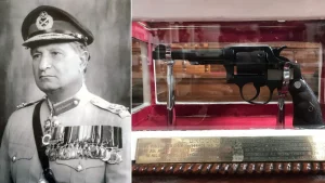 Lt Gen Niazi and His Gun