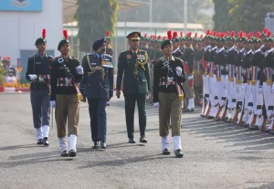 Air Chief Marshal AP Singh at NCC Camp