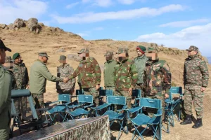 Lt Gen Pratik Sharma and Other Officers