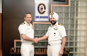 Cmde Mahesh Moudgil Taking Over