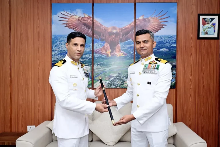 Cmde Rajat Kumar Taking Over the Baton 1