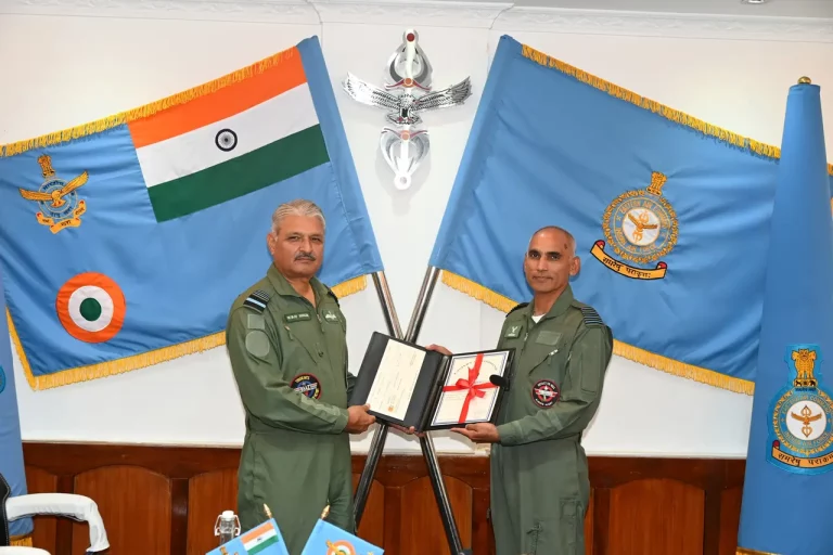 Air Marshal Surat Singh and Other Officer