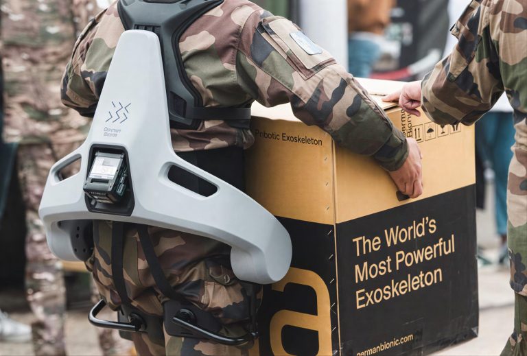 French Army Tests Exoskeletons for Military Logistics Support