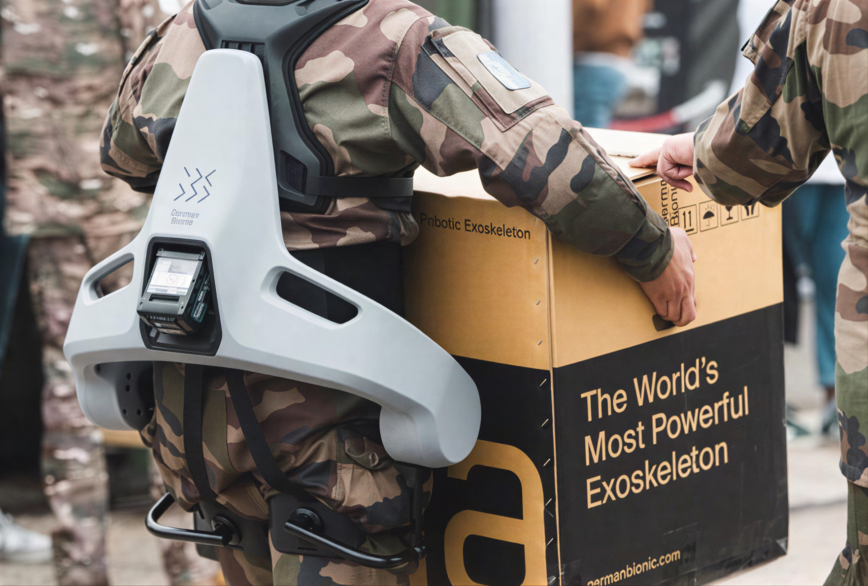 French Army Tests Exoskeletons for Military Logistics Support