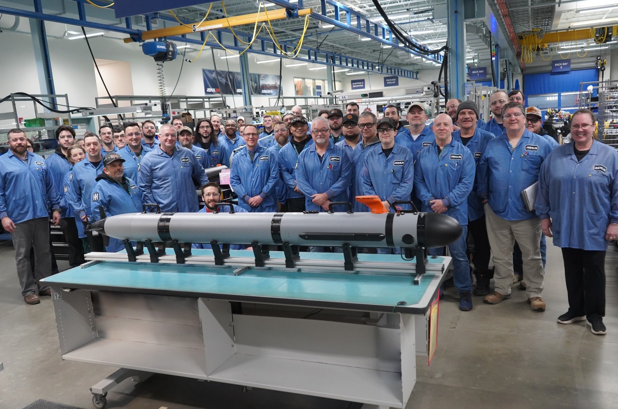 HII Completes Final Production of Lionfish Unmanned Underwater Vehicle for US Navy