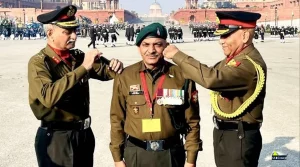Subedar Major Honorary Lieutenant Sanjay Kumar