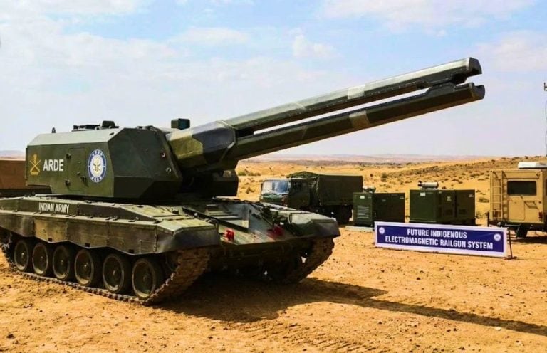 India Develops Electromagnetic Railgun for Long-Range Artillery
