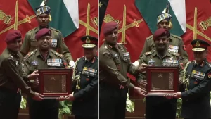 Para Officers Receiving Awards