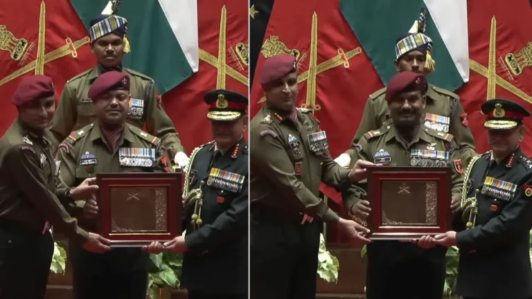 Para Officers Receiving Awards