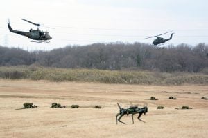 Japan Integrates Robot Dogs into First Airborne Brigade Training Exercise