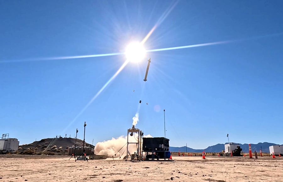 Lockheed Martin Completes First Flight Test of Next-Gen Short-Range Interceptor