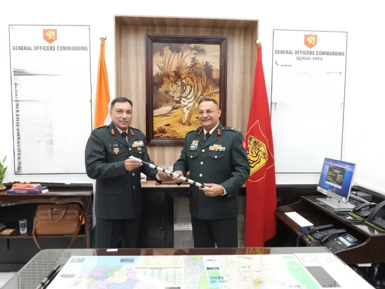 Major General D K Singh Taking Over the Baton