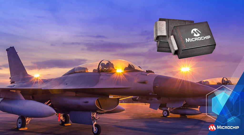Microchip Technology Launches Lightweight Military-Certified Surge Protection Components for Electronics