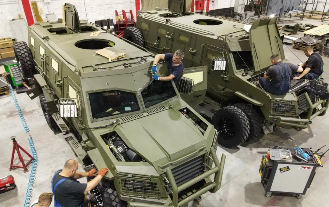 UkrArmoTech Delivers 402 Armored Vehicles to Ukraine’s Defense Forces