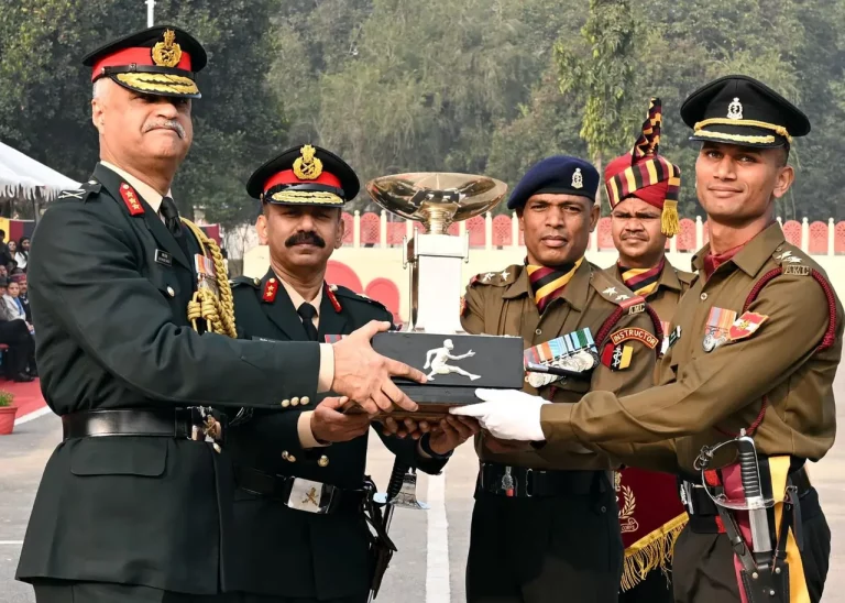 Captain Kaushal Joshi Named Best All-Round Officer at MOBC-255 Commissioning Parade