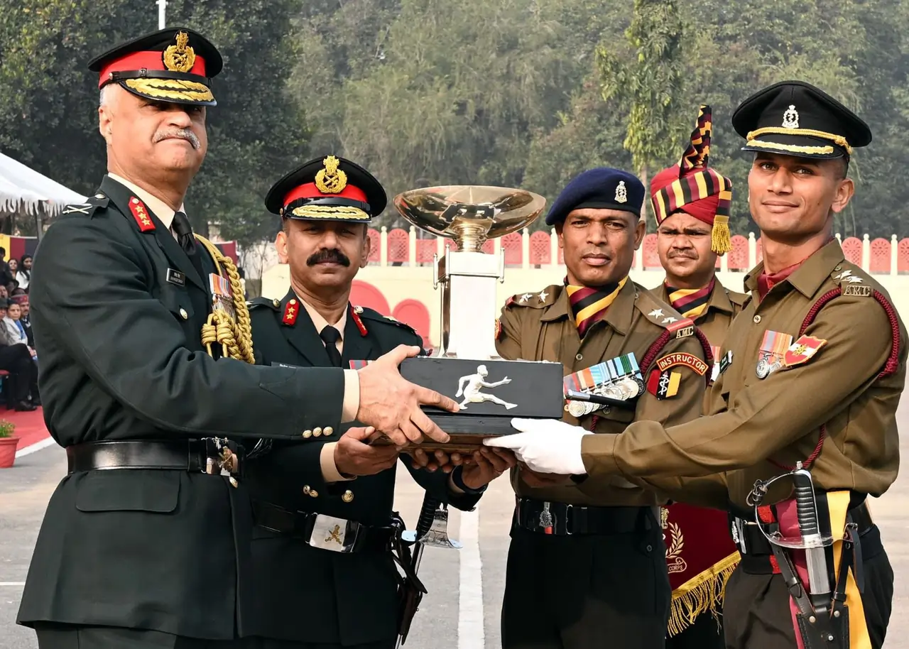 Captain Kaushal Joshi Named Best All-Round Officer at MOBC-255 Commissioning Parade