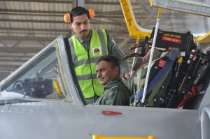 Air Marshal B Manikantan Visits Air Force Station Bakshi Ka Talab, Reviews Operational Readiness