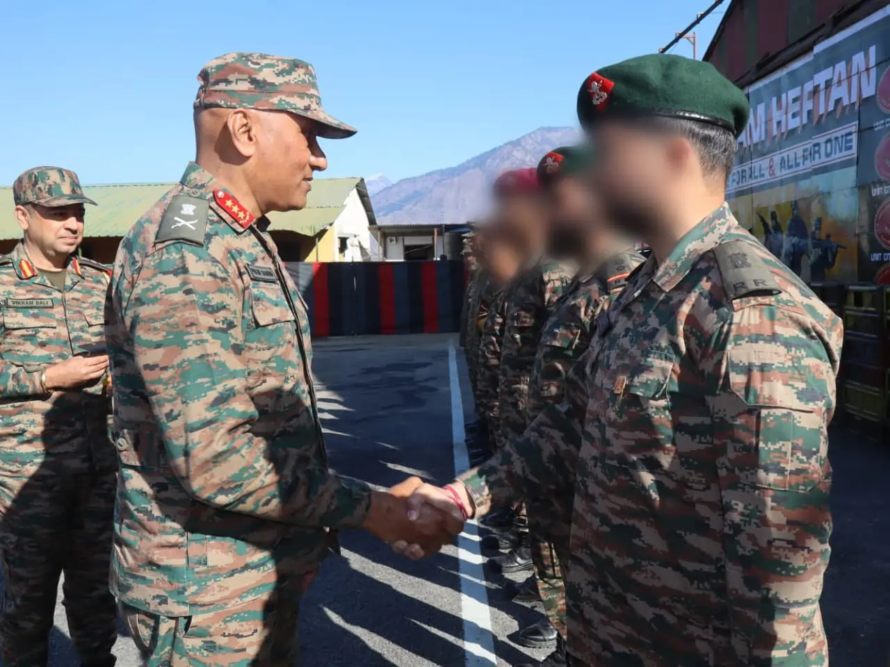 Lt Gen Pratik Sharma Shaking Hands 3