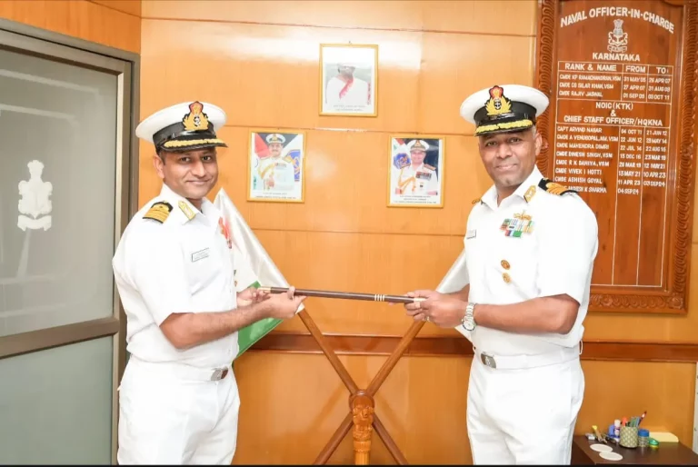 Captain Atla Mohan Taking Over the Baton